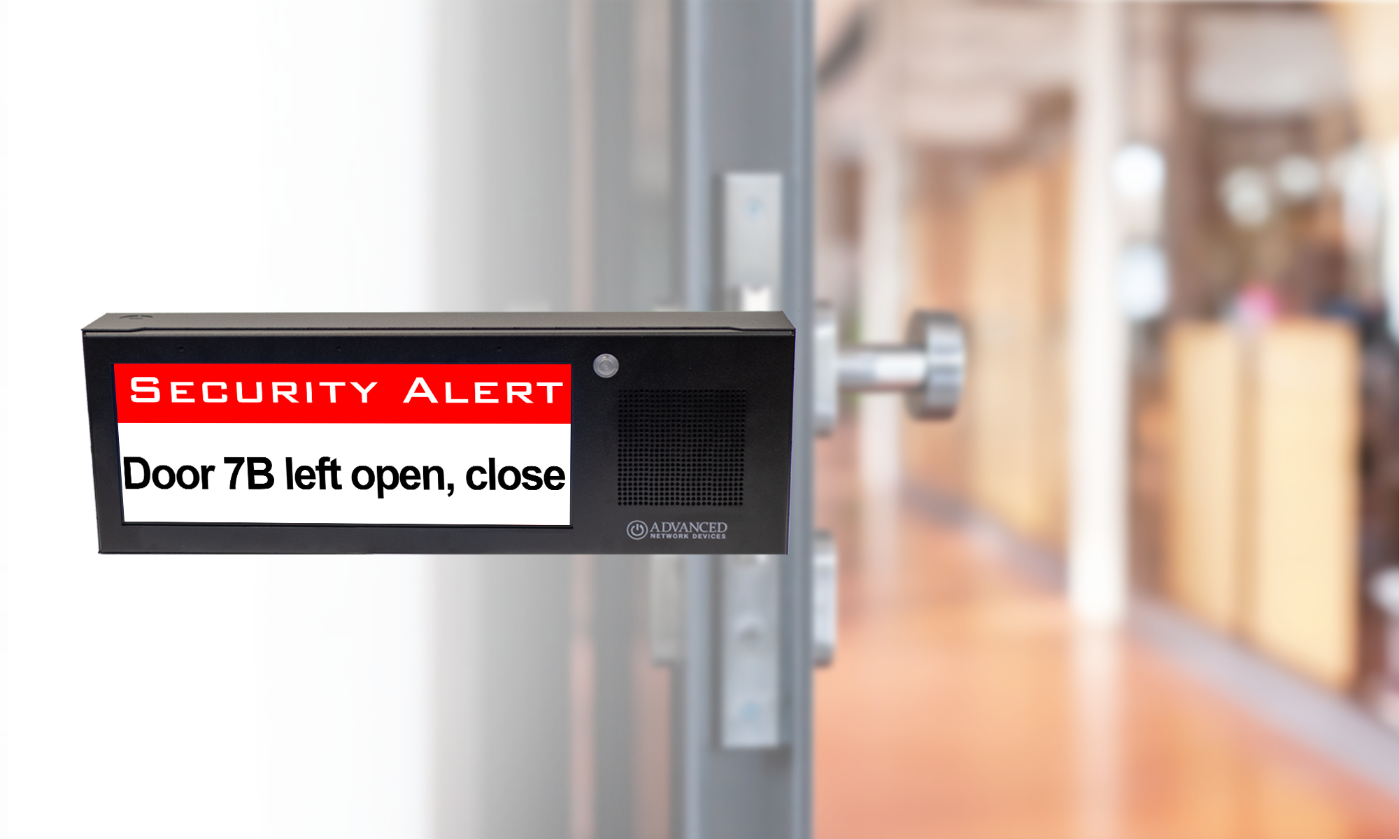 Security Monitoring Alert on HD IP Display (IPCSHD-MB) for Open Door security-monitoring-alert-on-hd-ip-display-for-open-door